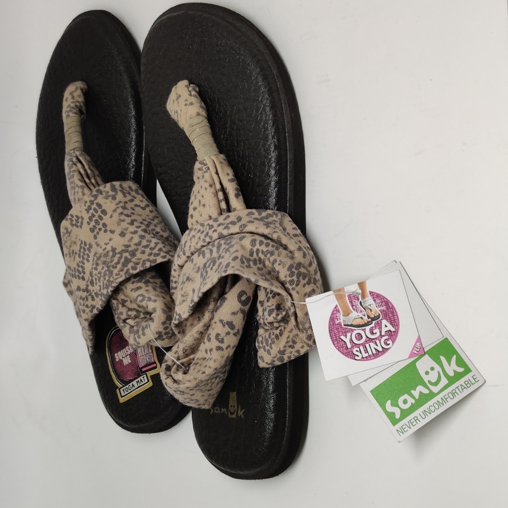 Sanuk Sling Yoga Mat Sandals Sz. 6 - Picture 2 of 7